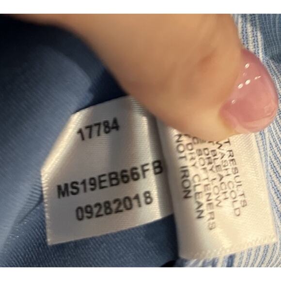 Peter Millar Crown Crafted Light Blue 100% Poly Men's Chino Pants Size 40/32 - Picture 5 of 6